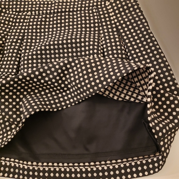 Black and Cream Polka Dot Skirt Size XS by The Limited - Picture 6 of 8